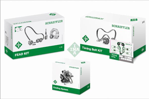 INA 530 0550 50 - Set pompa apa + curea dintata aaoparts.ro