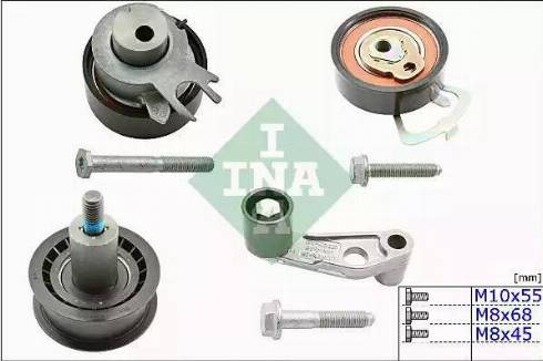 INA 530 0089 09 - Set role, curea dintata aaoparts.ro