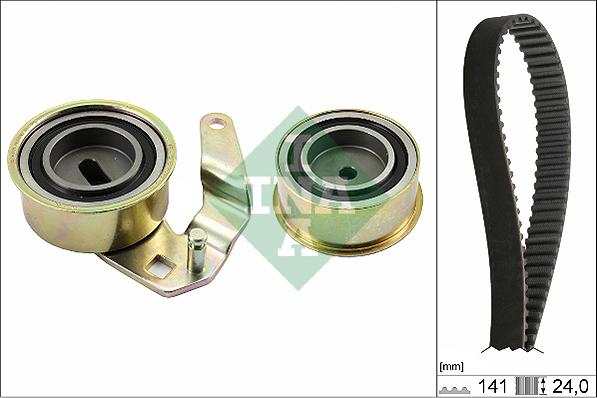 INA 530 0075 10 - Set curea de distributie aaoparts.ro