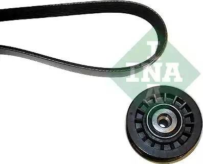 INA 530 0129 10 - Set curea transmisie cu caneluri aaoparts.ro