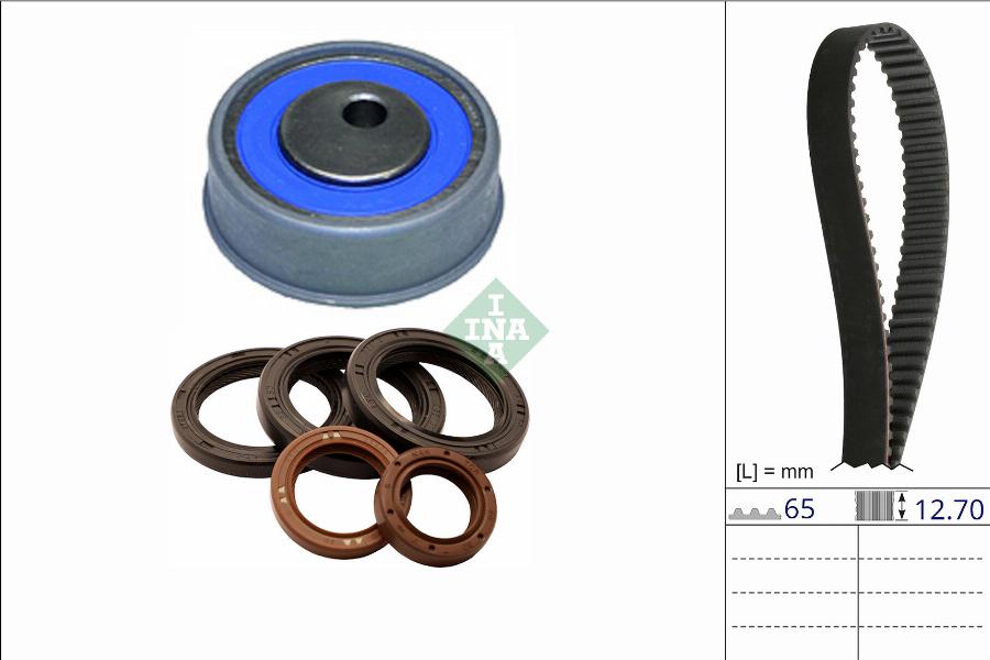 INA 530 0867 10 - Set curea de distributie aaoparts.ro