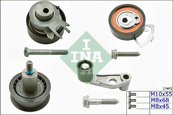 INA 530 0360 09 - Set role, curea dintata aaoparts.ro