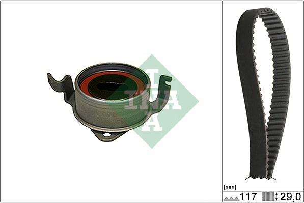 INA 530 0308 10 - Set curea de distributie aaoparts.ro