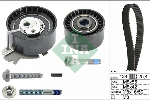 INA 530 0379 10 - Set curea de distributie aaoparts.ro