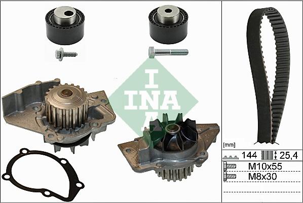 INA 530 0235 30 - Set pompa apa + curea dintata aaoparts.ro