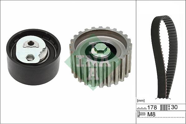 INA 530 0232 10 - Set curea de distributie aaoparts.ro