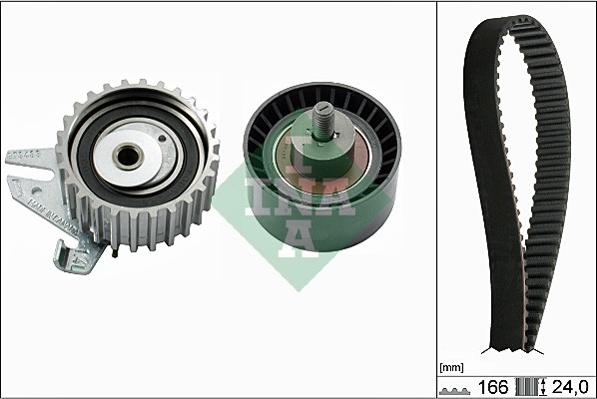 INA 530 0226 10 - Set curea de distributie aaoparts.ro