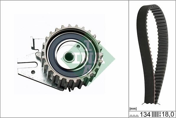 INA 530 0221 10 - Set curea de distributie aaoparts.ro