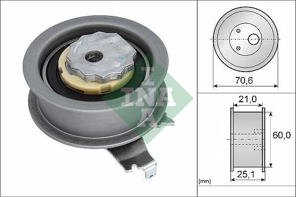 INA 531 0940 10 - Rola intinzator,curea distributie aaoparts.ro