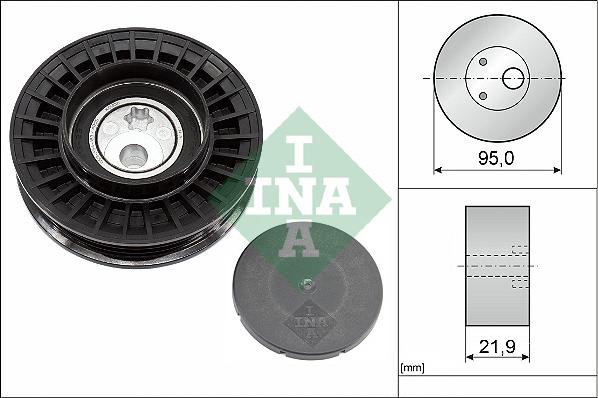 INA 531 0963 10 - Rola ghidare / conducere, curea transmisie aaoparts.ro