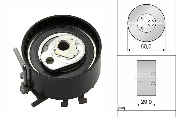 INA 531 0404 10 - Rola intinzator,curea distributie aaoparts.ro