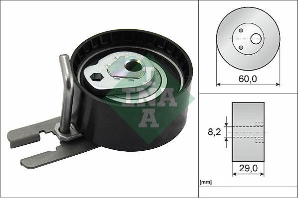 INA 531 0555 10 - Rola intinzator,curea distributie aaoparts.ro