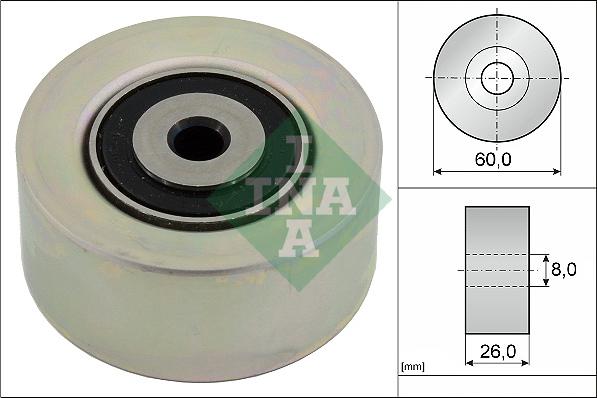 INA 531 0550 10 - Rola ghidare / conducere, curea transmisie aaoparts.ro