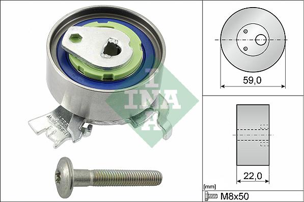 INA 531 0518 30 - Rola intinzator,curea distributie aaoparts.ro