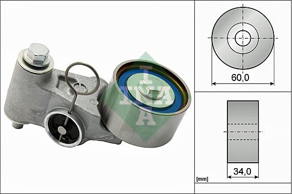 INA 531 0655 20 - Rola intinzator,curea distributie aaoparts.ro