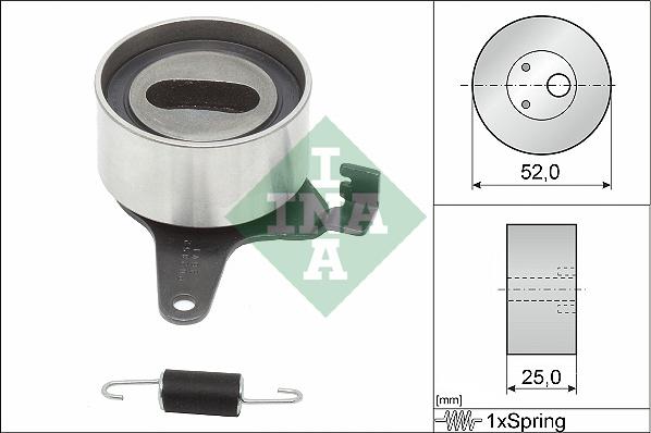 INA 531 0106 20 - Rola intinzator,curea distributie aaoparts.ro