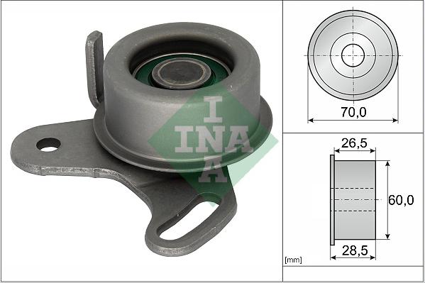 INA 531 0118 20 - Rola intinzator,curea distributie aaoparts.ro