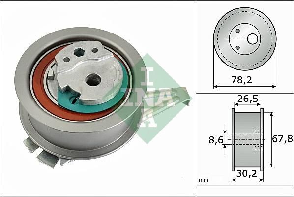 INA 531 0894 10 - Rola intinzator,curea distributie aaoparts.ro