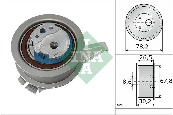 INA 531 0847 10 - Rola intinzator,curea distributie aaoparts.ro