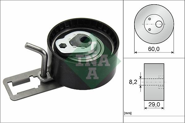 INA 531 0850 10 - Rola intinzator,curea distributie aaoparts.ro