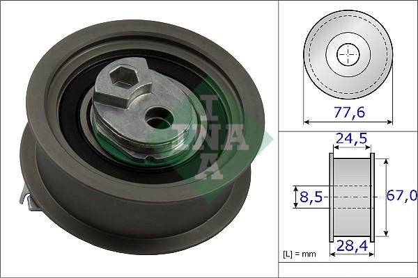 INA 531 0851 10 - Rola intinzator,curea distributie aaoparts.ro