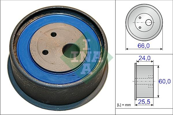INA 531 0860 10 - Rola intinzator,curea distributie aaoparts.ro