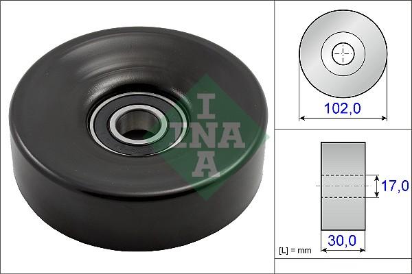 INA 531 0831 10 - Rola ghidare / conducere, curea transmisie aaoparts.ro