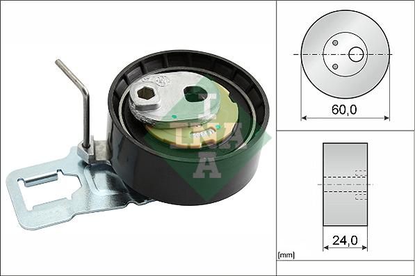 INA 531 0829 10 - Rola intinzator,curea distributie aaoparts.ro