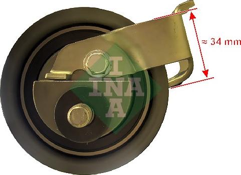 INA 531 0399 20 - Rola intinzator,curea distributie aaoparts.ro