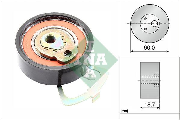 INA 531 0339 10 - Rola intinzator,curea distributie aaoparts.ro