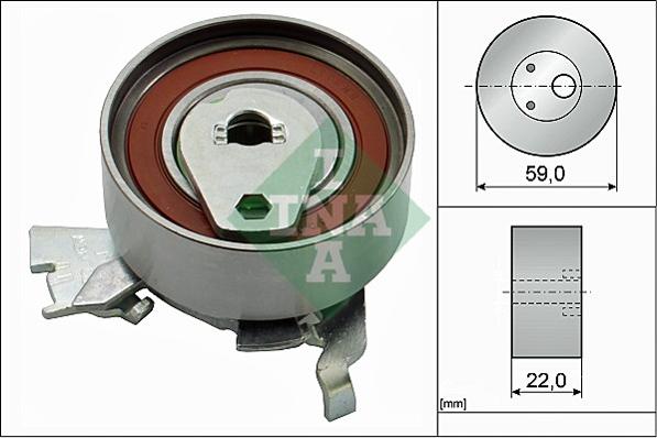 INA 531 0273 30 - Rola intinzator,curea distributie aaoparts.ro