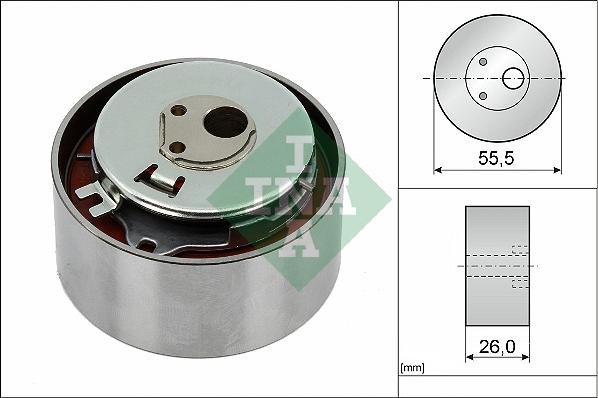 INA 531 0778 10 - Rola intinzator,curea distributie aaoparts.ro