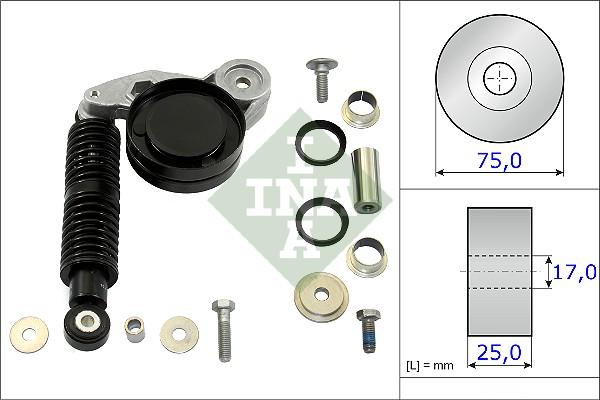 INA 533011810 - Set reparatie, brat tensionare curea trapezoidala aaoparts.ro