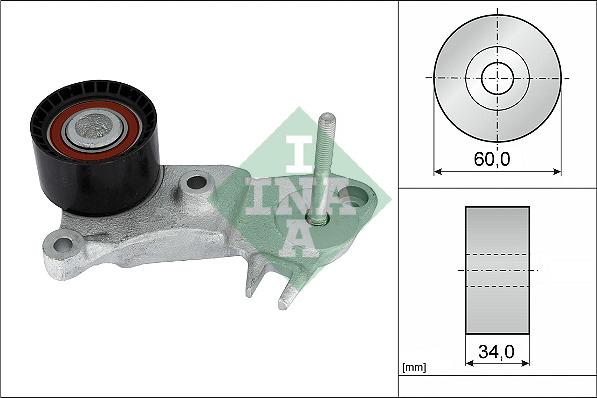 INA 532 0999 10 - Rola ghidare / conducere, curea distributie aaoparts.ro