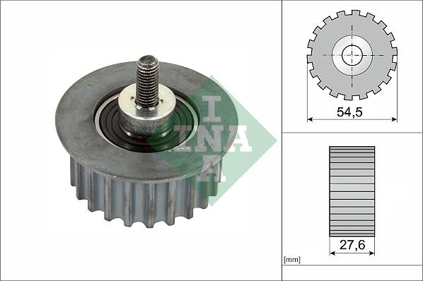 INA 532 0998 10 - Rola ghidare / conducere, curea distributie aaoparts.ro