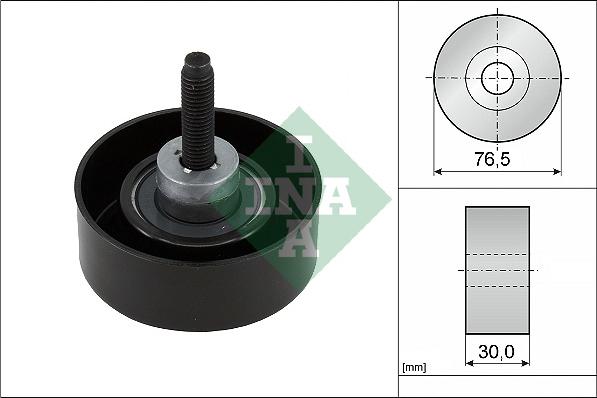 INA 532 0458 10 - Rola ghidare / conducere, curea transmisie aaoparts.ro