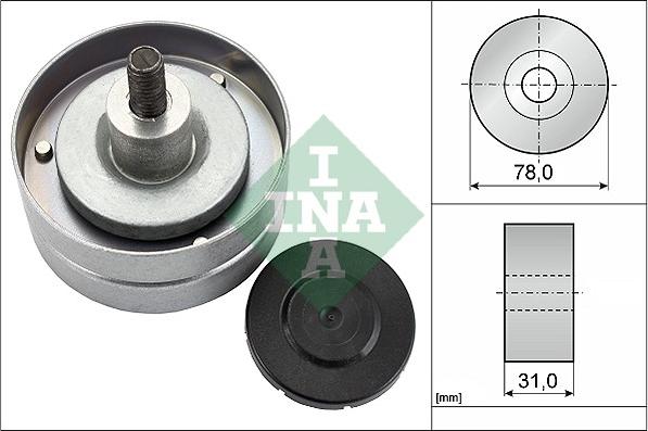 INA 532 0414 10 - Rola ghidare / conducere, curea transmisie aaoparts.ro