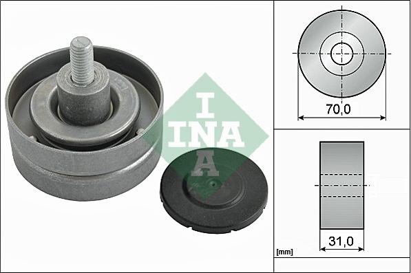 INA 532 0415 10 - Rola ghidare / conducere, curea transmisie aaoparts.ro
