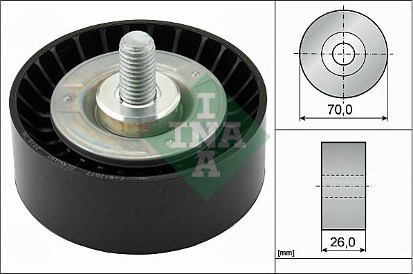 INA 532 0475 10 - Rola ghidare / conducere, curea transmisie aaoparts.ro