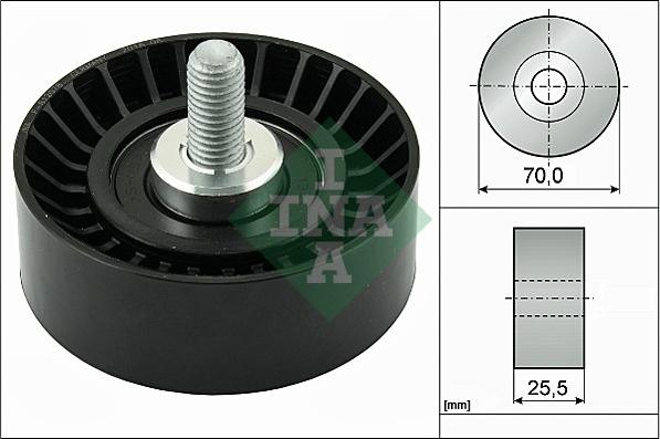 INA 532 0545 10 - Rola ghidare / conducere, curea transmisie aaoparts.ro