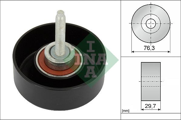 INA 532 0651 10 - Rola ghidare / conducere, curea transmisie aaoparts.ro