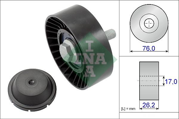 INA 532 0632 10 - Rola ghidare / conducere, curea transmisie aaoparts.ro