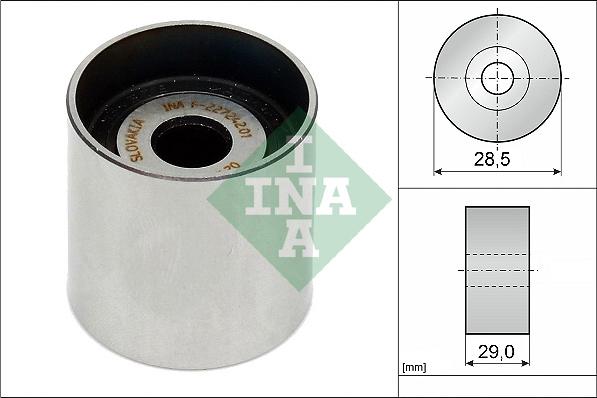 INA 532 0161 10 - Rola ghidare / conducere, curea distributie aaoparts.ro