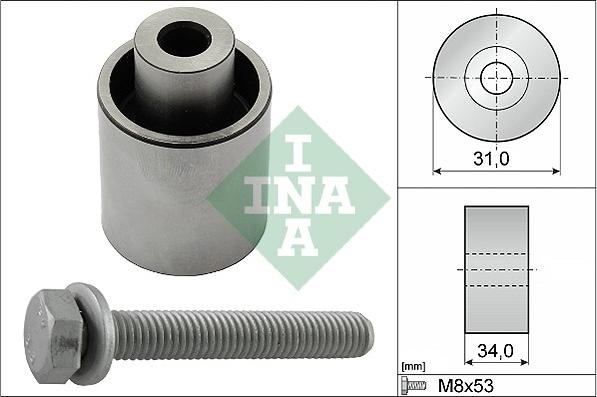 INA 532 0833 10 - Rola ghidare / conducere, curea distributie aaoparts.ro