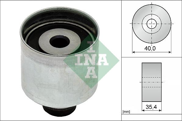 INA 532 0349 10 - Rola ghidare / conducere, curea distributie aaoparts.ro