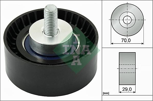 INA 532 0298 10 - Rola ghidare / conducere, curea transmisie aaoparts.ro