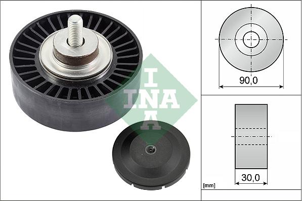 INA 532 0752 10 - Rola ghidare / conducere, curea transmisie aaoparts.ro