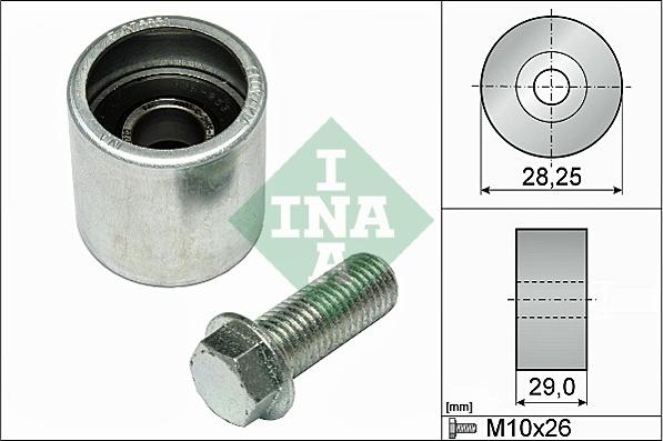 INA 532 0714 10 - Rola ghidare / conducere, curea distributie aaoparts.ro