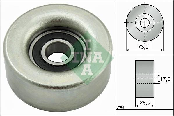 INA 532 0783 10 - Rola ghidare / conducere, curea transmisie aaoparts.ro