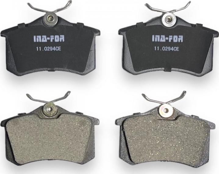 INA-FOR INF11.0294 - Set placute frana,frana disc aaoparts.ro